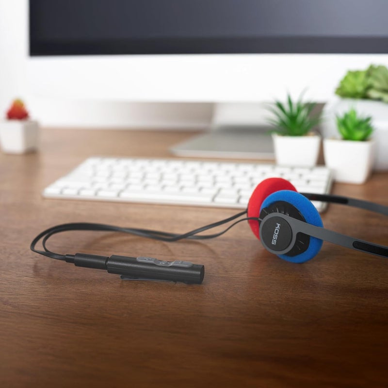 KOSS Utility Series Wireless Bluetooth Adapter for KPH40, Porta Pro and KEB90 Utility, 18+ Hour Battery Life, USB-C Charging, Microphone, Audio Controls, Attachment Clip - Image 1